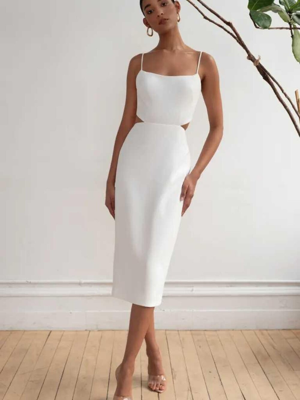 Jenny Yoo Little White Dress Leia Size 12 Fits 8-10 Ivory